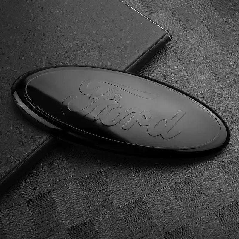 Logo Ford Noir Badge Insigne Calandre 3D
