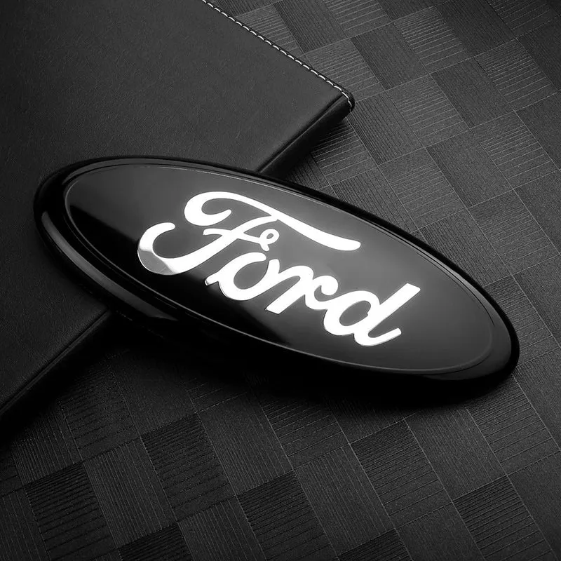 Logo Ford Noir Badge Insigne Calandre 3D
