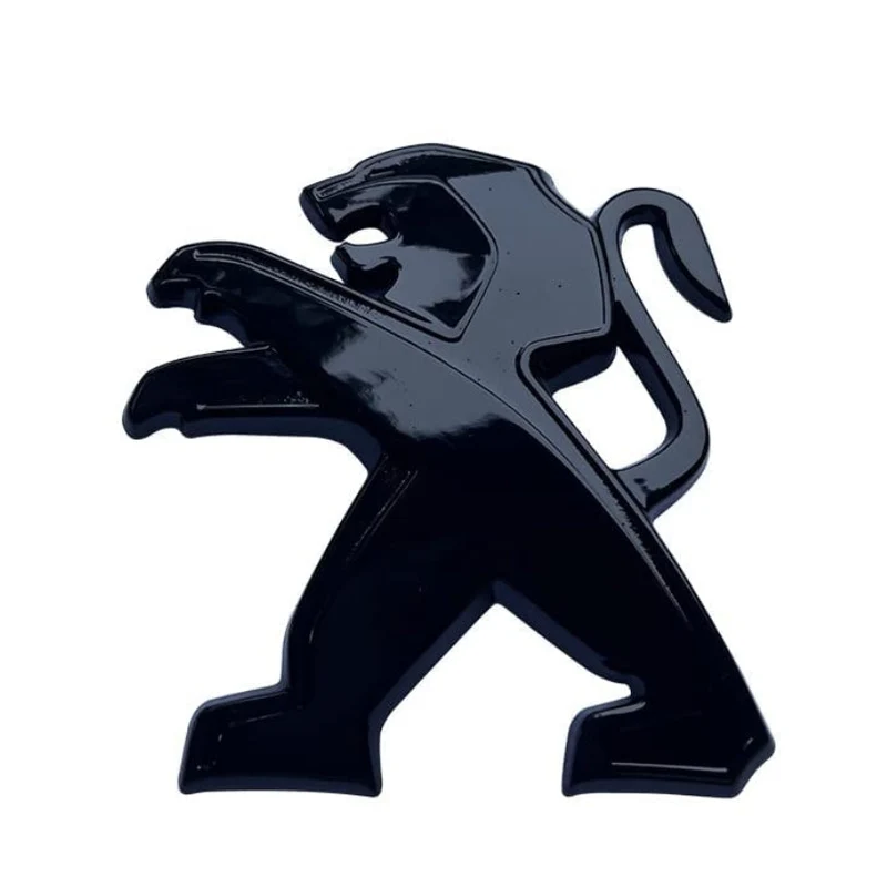 Logo Peugeot 3D Autocollant Volant Coffre Calandre