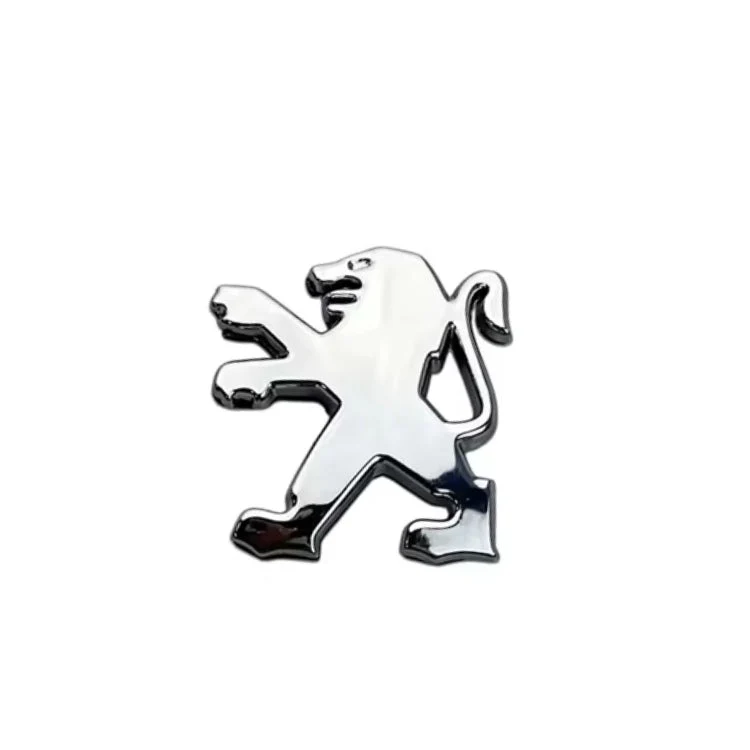 Logo Peugeot 3D Autocollant Volant Coffre Calandre