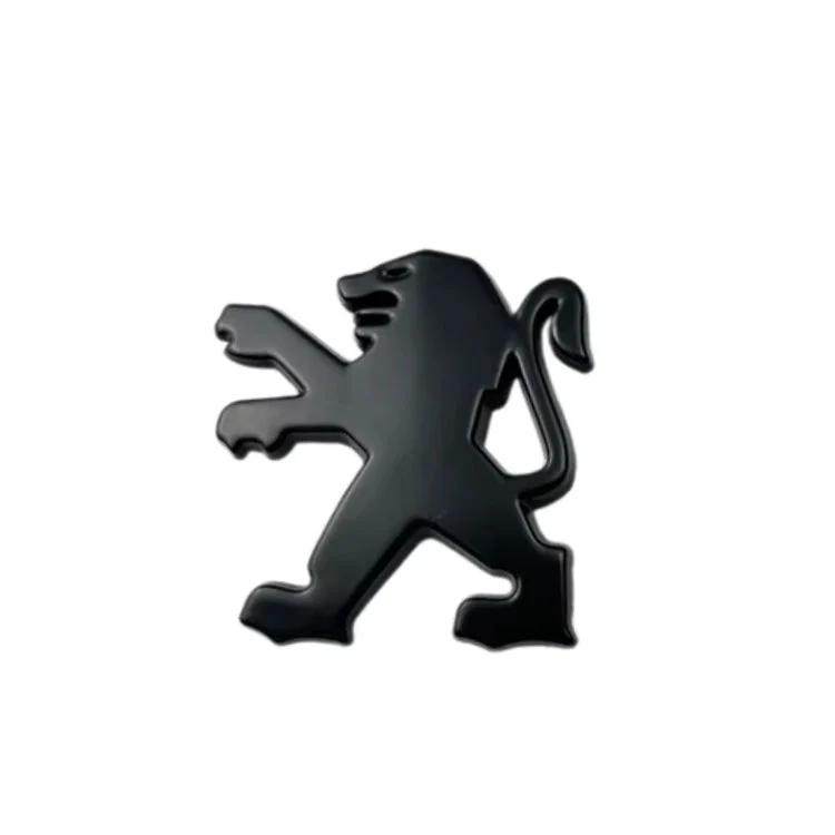 Logo Peugeot 3D Autocollant Volant Coffre Calandre