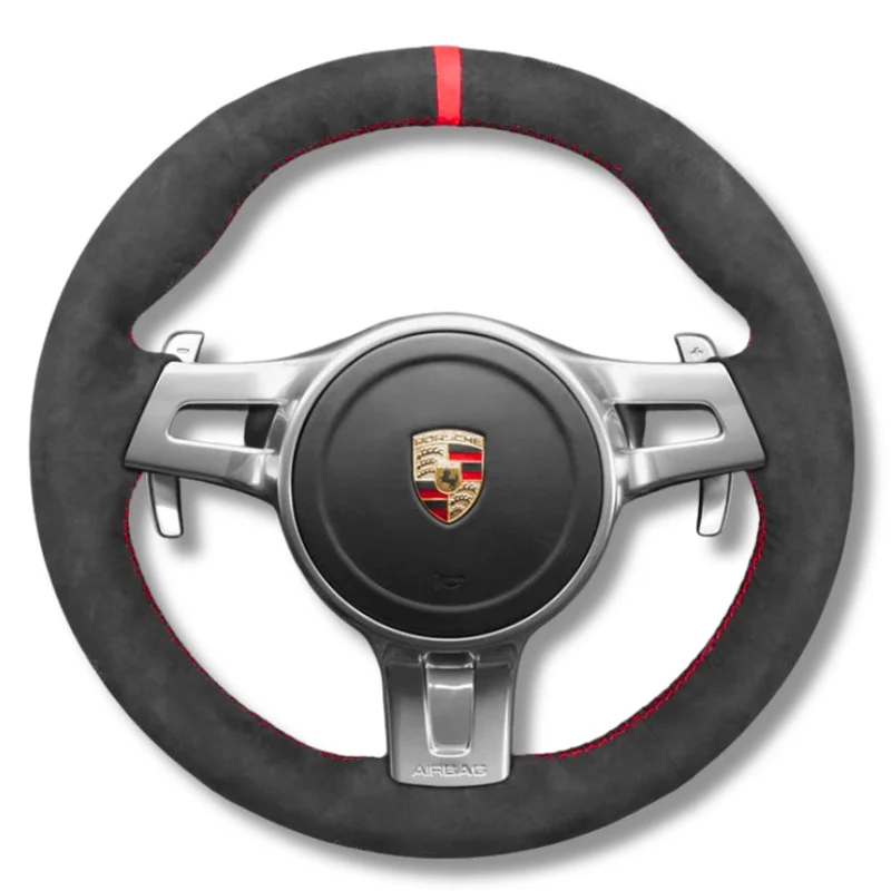 Couvre Volant Porsche 911 991.1 Alu Surpiqûres