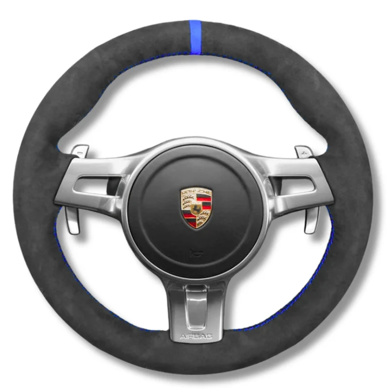 Couvre Volant Porsche 911 991.1 Alu Surpiqûres