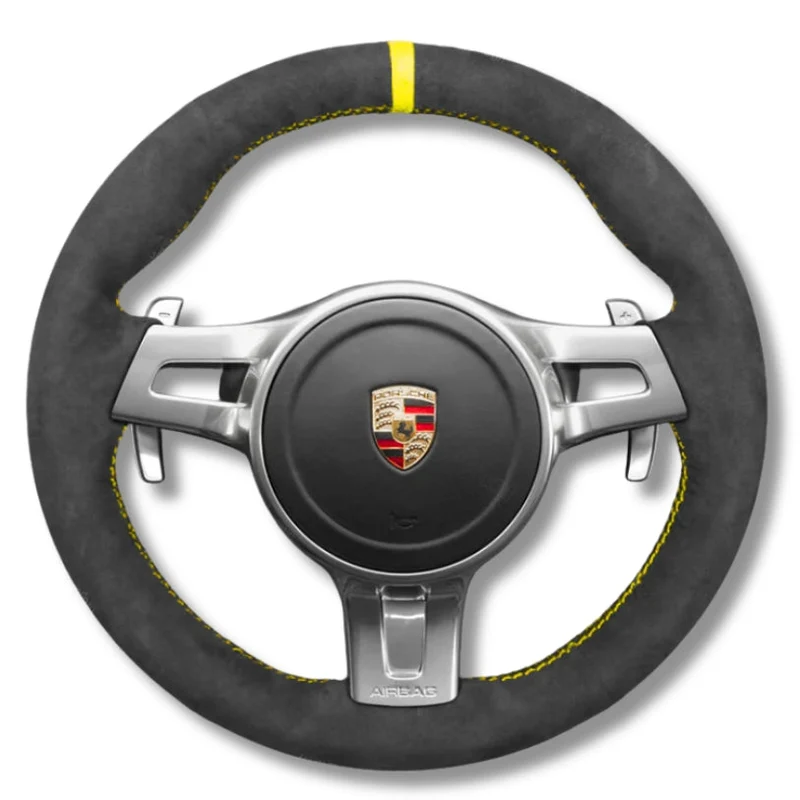 Couvre Volant Porsche 911 991.1 Alu Surpiqûres