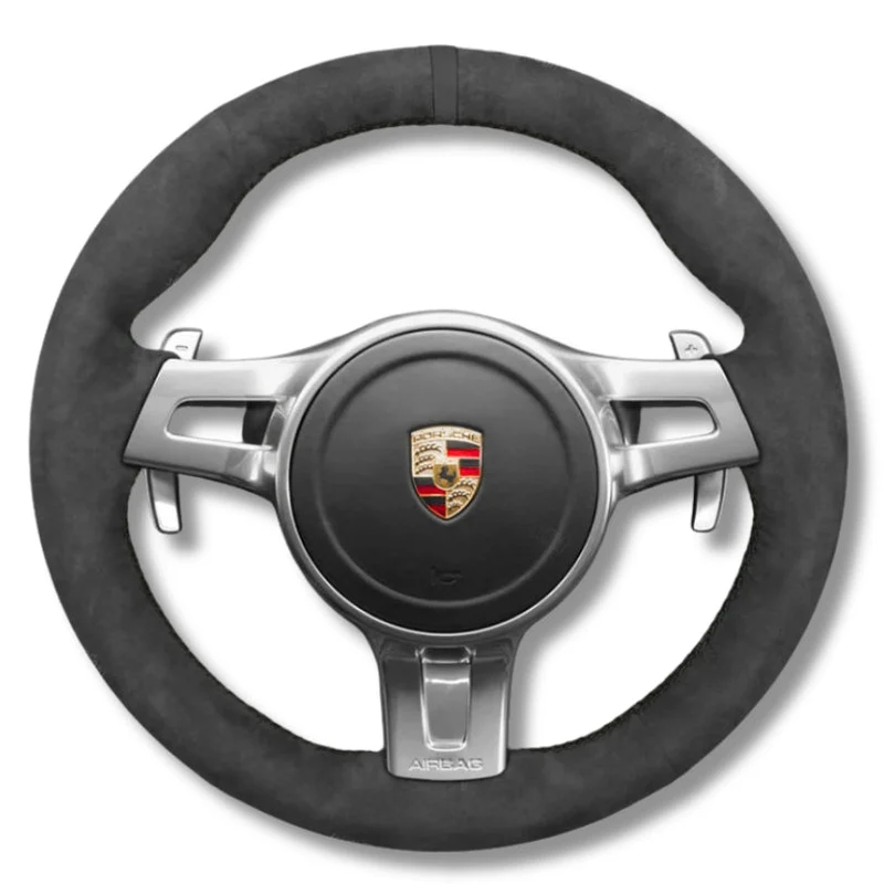 Couvre Volant Porsche 911 991.1 Alu Surpiqûres