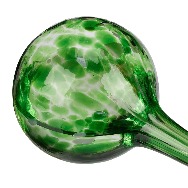 Lot de 4 cônes d'arrosage automatique pour plantes d'intérieur extérieur 30 x 9 cm en verre transparent 13_0015365