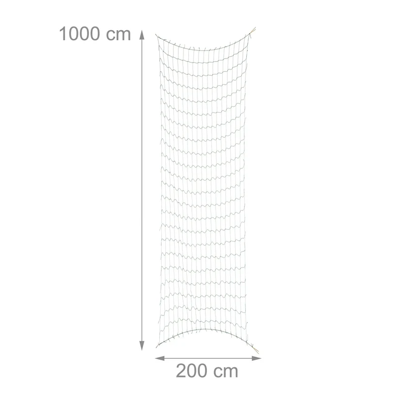 Tuteur filet de soutien pour plantes grimpantes jardin 100 x 50 cm en nylon vert 13_0015629