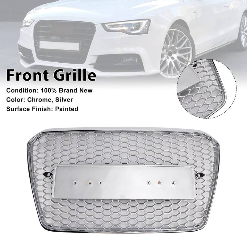 Grille Pare-Chocs Nid Abeille Audi A5 S5 B8.5 RS5 2013-2016