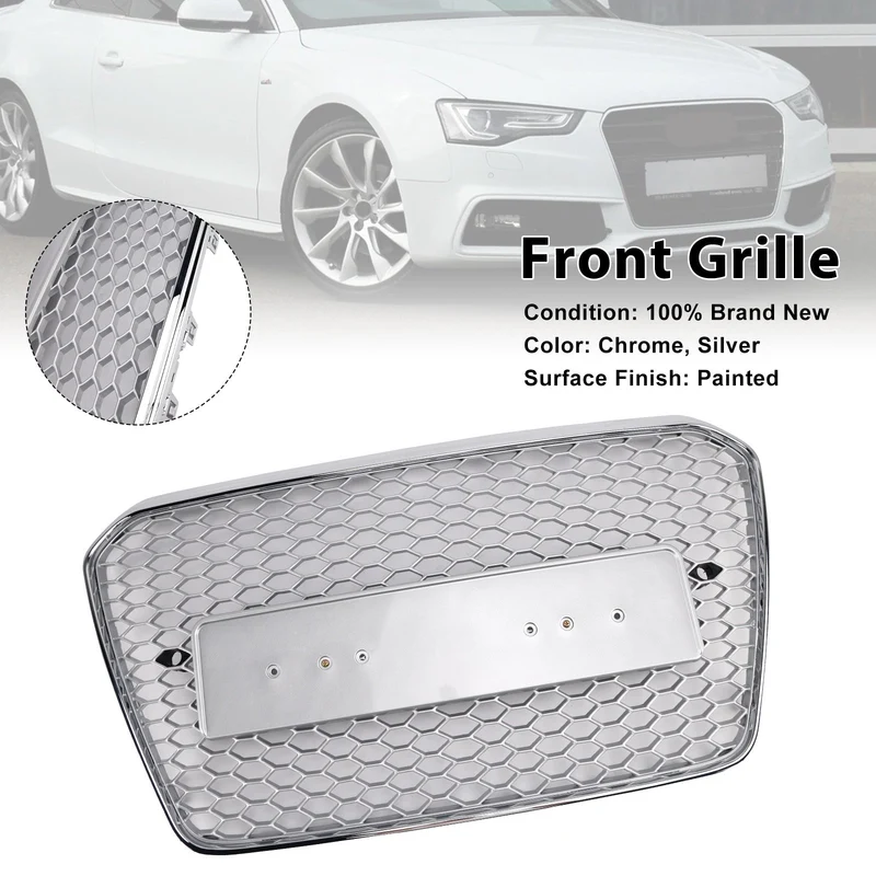 Grille Pare-Chocs Nid Abeille Audi A5 S5 B8.5 RS5 2013-2016
