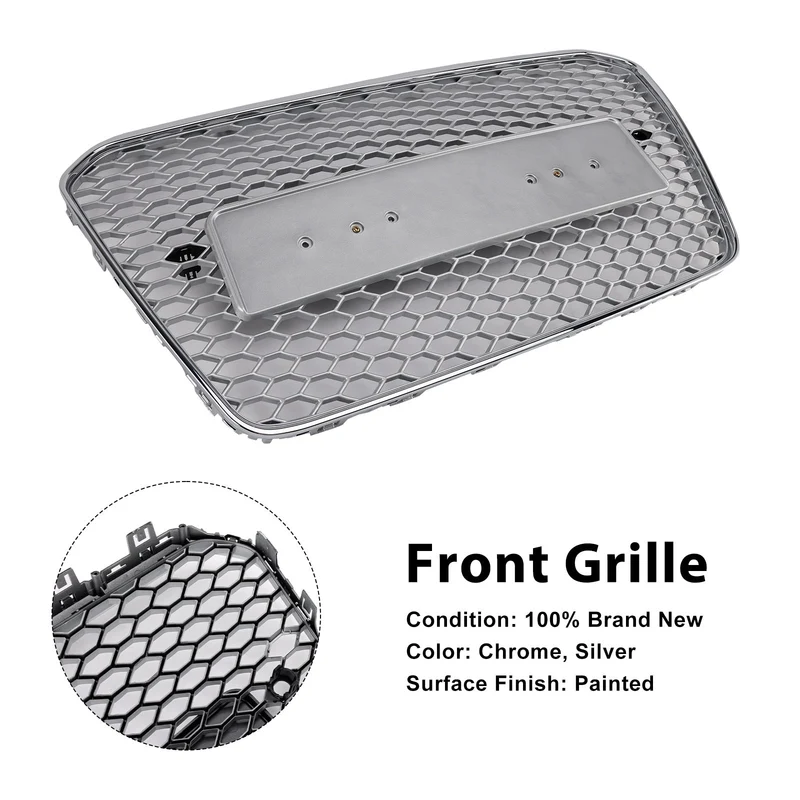 Grille Pare-Chocs Nid Abeille Audi A5 S5 B8.5 RS5 2013-2016