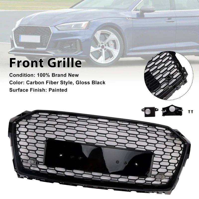 Calandre Nid Abeille Style RS5 Audi A5 S5 B9 2017-2019