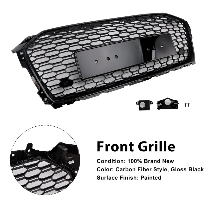 Calandre Nid Abeille Style RS5 Audi A5 S5 B9 2017-2019