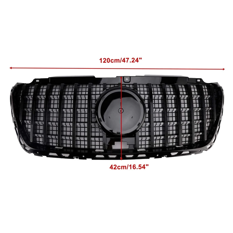 Grille Pare-Chocs Style GTR Mercedes Sprinter W907 W910 2018-2023
