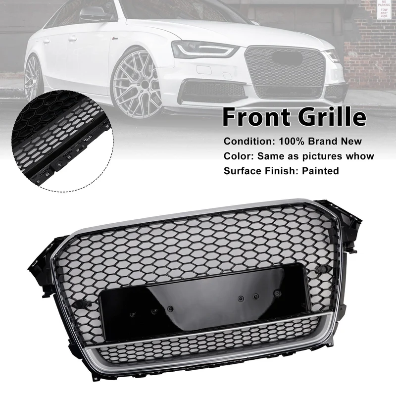 Grille Pare-Chocs Style RS4 Audi A4 S4 B8.5 2013-2016