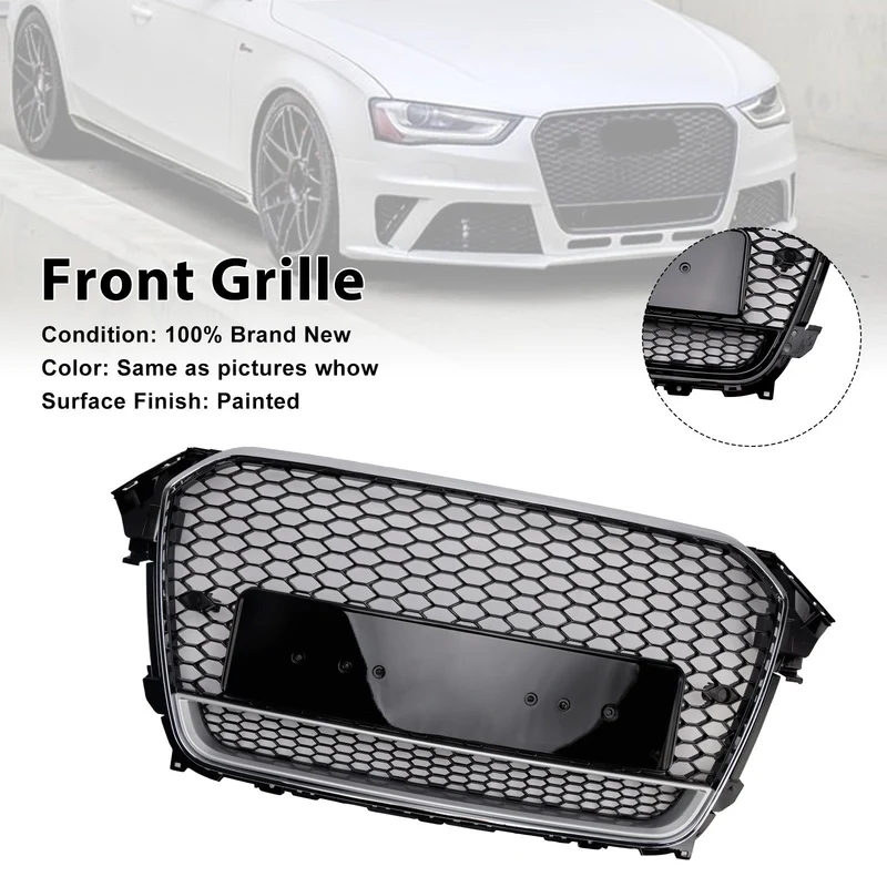 Grille Pare-Chocs Style RS4 Audi A4 S4 B8.5 2013-2016