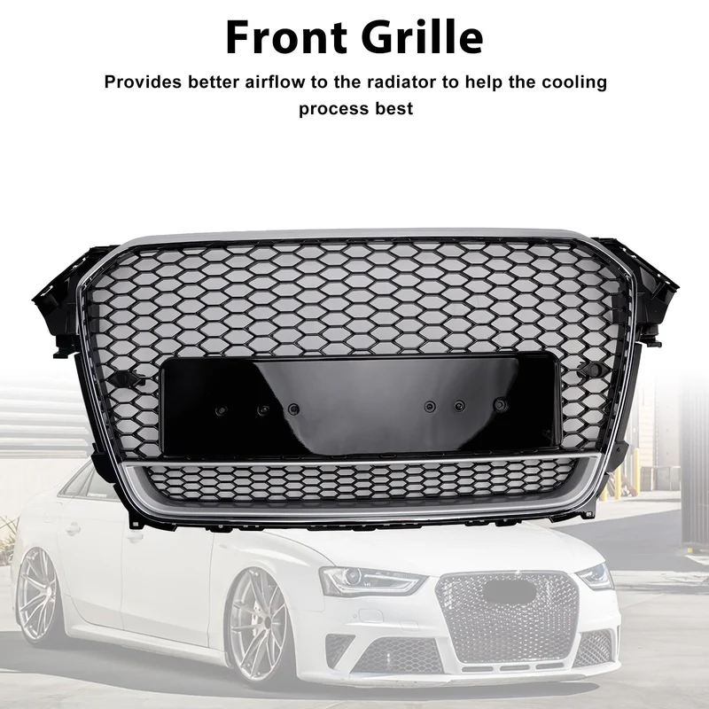 Grille Pare-Chocs Style RS4 Audi A4 S4 B8.5 2013-2016