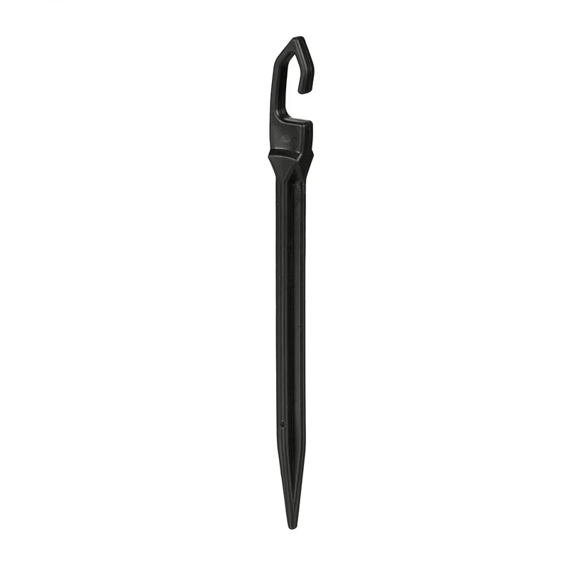 Lot de 3 épouvantails à oiseaux pour jardin plafond balcon 35 x 15 x 15 cm en plastique noir 13_0011835