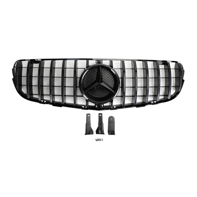 Grille Avant Noir Brillant Mercedes-Benz GLC Classe X253 2015-2019