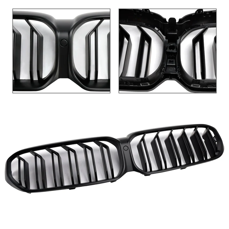 Calandre Double Lamelles Noir Mat BMW G30 G31 LCI