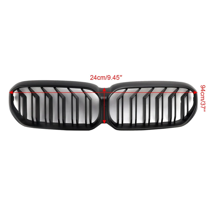 Calandre Double Lamelles Noir Mat BMW G30 G31 LCI