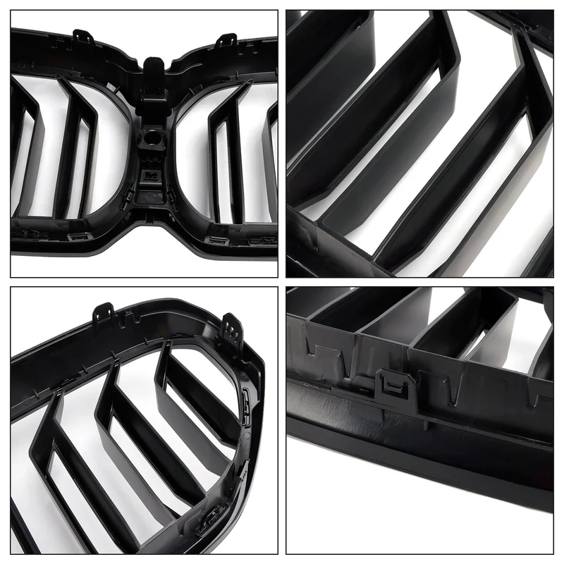 Calandre Double Lamelles Noir Mat BMW G30 G31 LCI