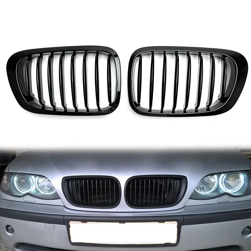 Grille Calandre Avant ABS BMW E46 Coupé Cabriolet 2 Portes 1999-2002