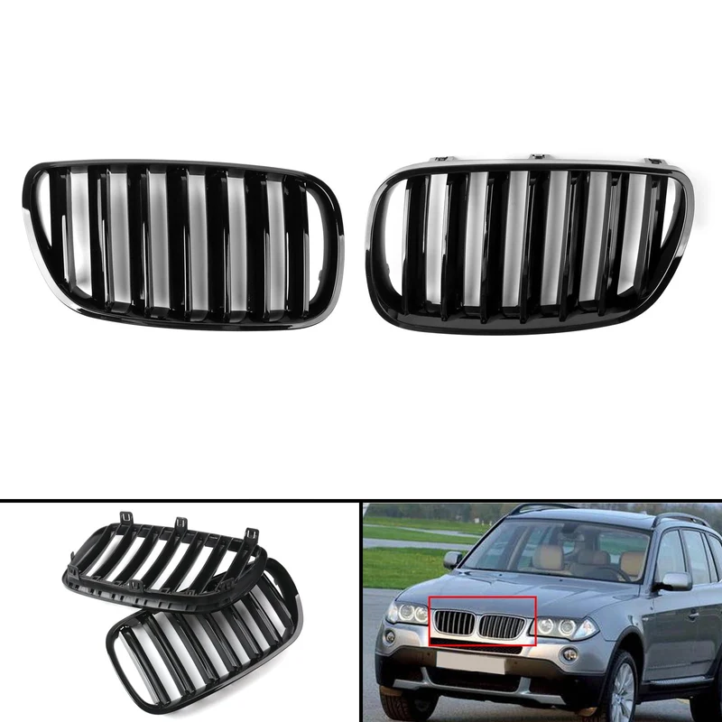 Grilles Pare-Chocs Avant BMW E83 X3 LCI 2007-2010