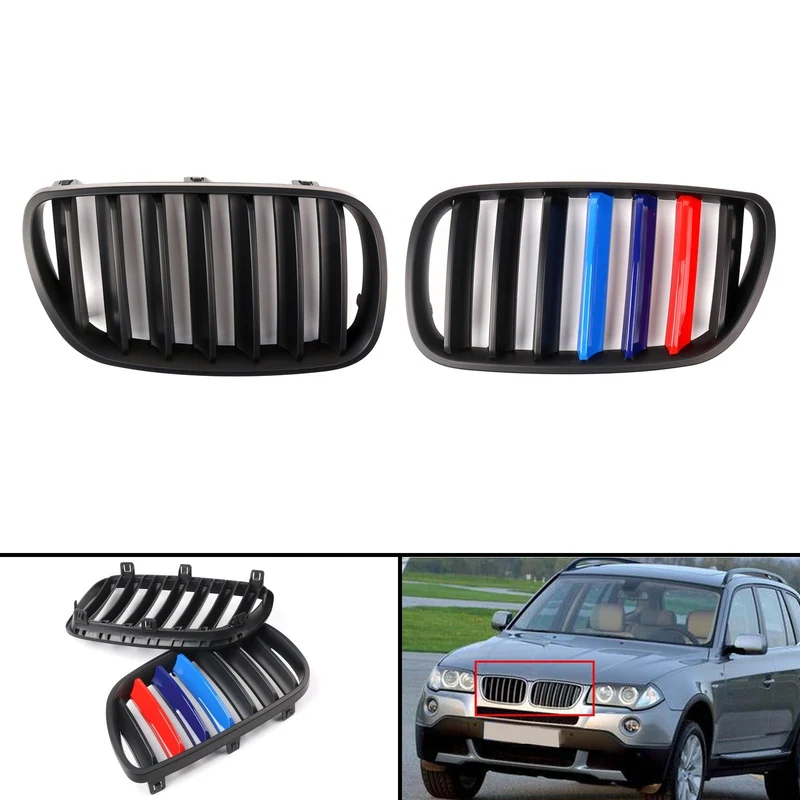 Grilles Pare-Chocs Avant BMW E83 X3 LCI 2007-2010