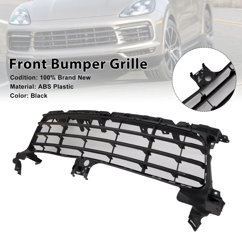 Grille Pare-Chocs Porsche Cayenne Noire 2019-2023
