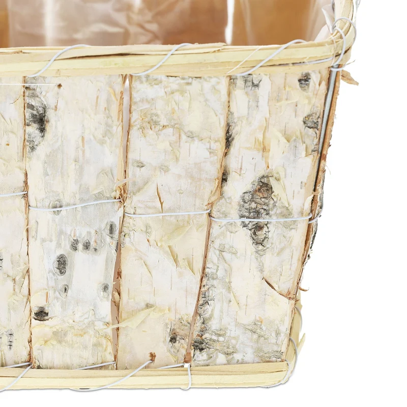 Lot de 4 pots de fleurs carrés design nature intérieur extérieur 15 x 15 x 15 cm beige 13_0012597