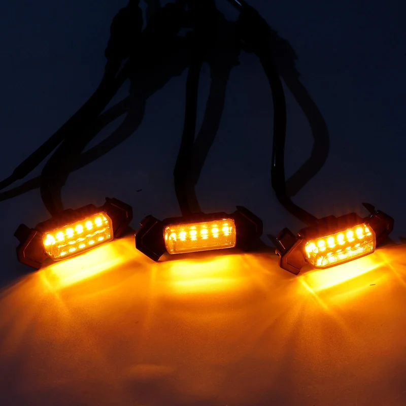 Kit LED Calandre Lentille Fumée Ambre Toyota Tacoma 2016-2023