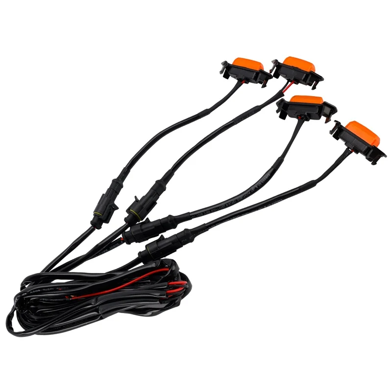 Kit Éclairage LED Calandre Toyota Tacoma 2016-2023 Jaune Ambre