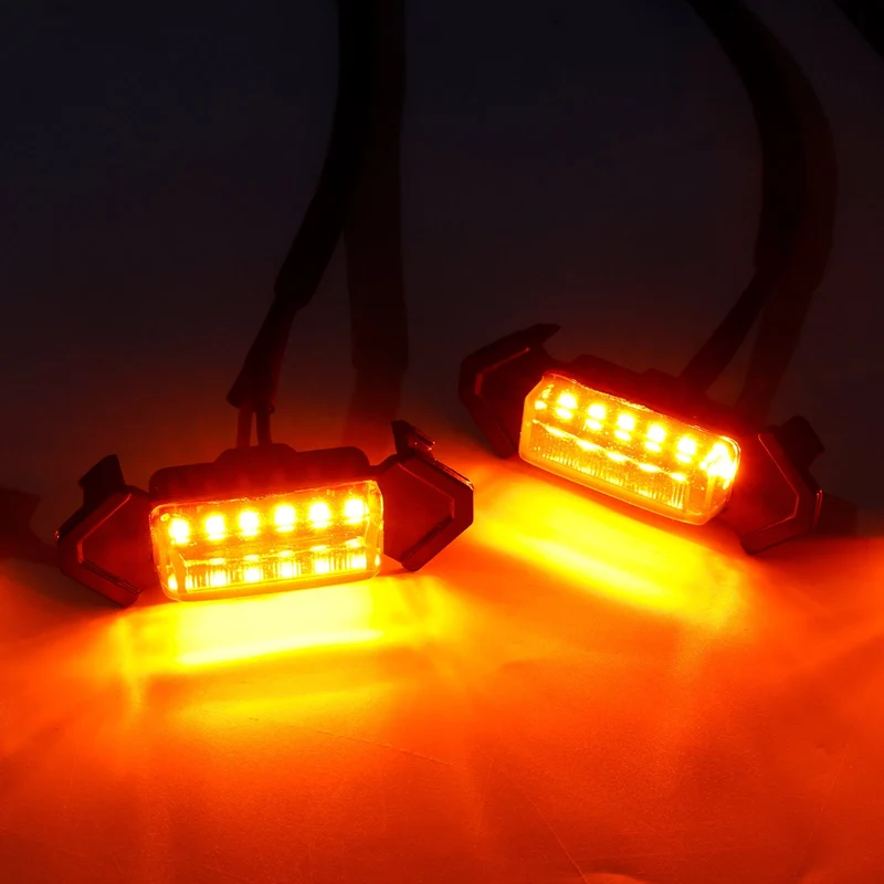Kit Éclairage LED Calandre Toyota Tacoma 2016-2023 Jaune Ambre