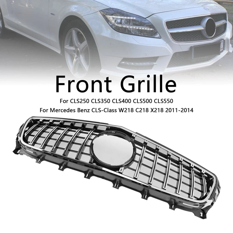 Calandre Avant Mercedes-Benz W218 CLS 2011-2014 ABS Noir