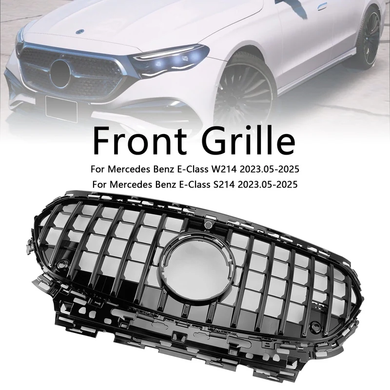 Grille Pare-Chocs Avant Mercedes Classe E W214 S214 X214 2024+ Noir