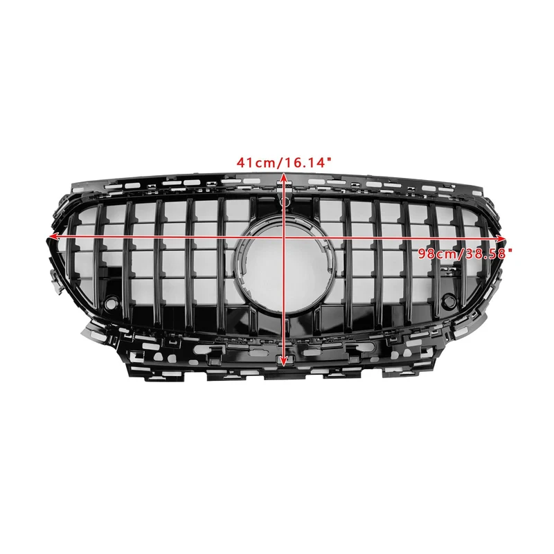 Grille Pare-Chocs Avant Mercedes Classe E W214 S214 X214 2024+ Noir