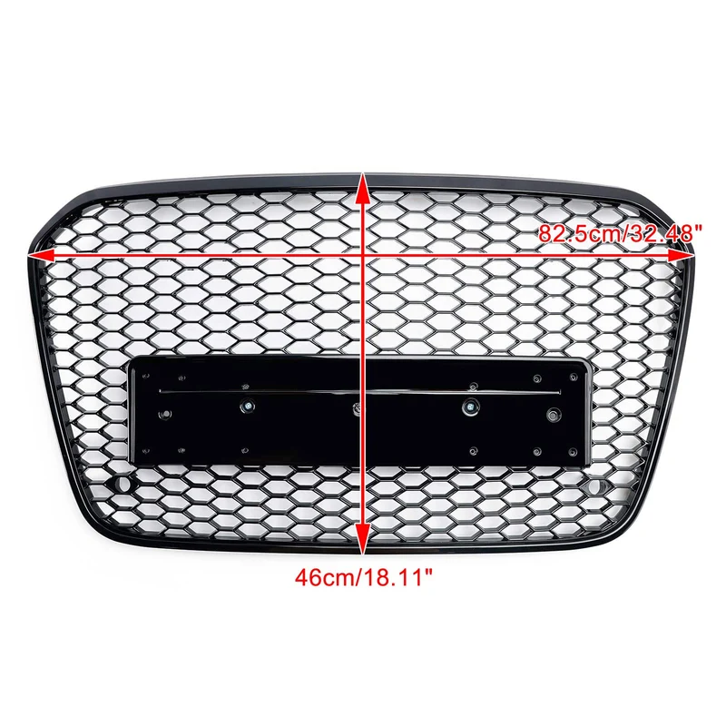Grille Avant Style RS6 Nid Abeille Audi A6 C7 S6 2012-2015