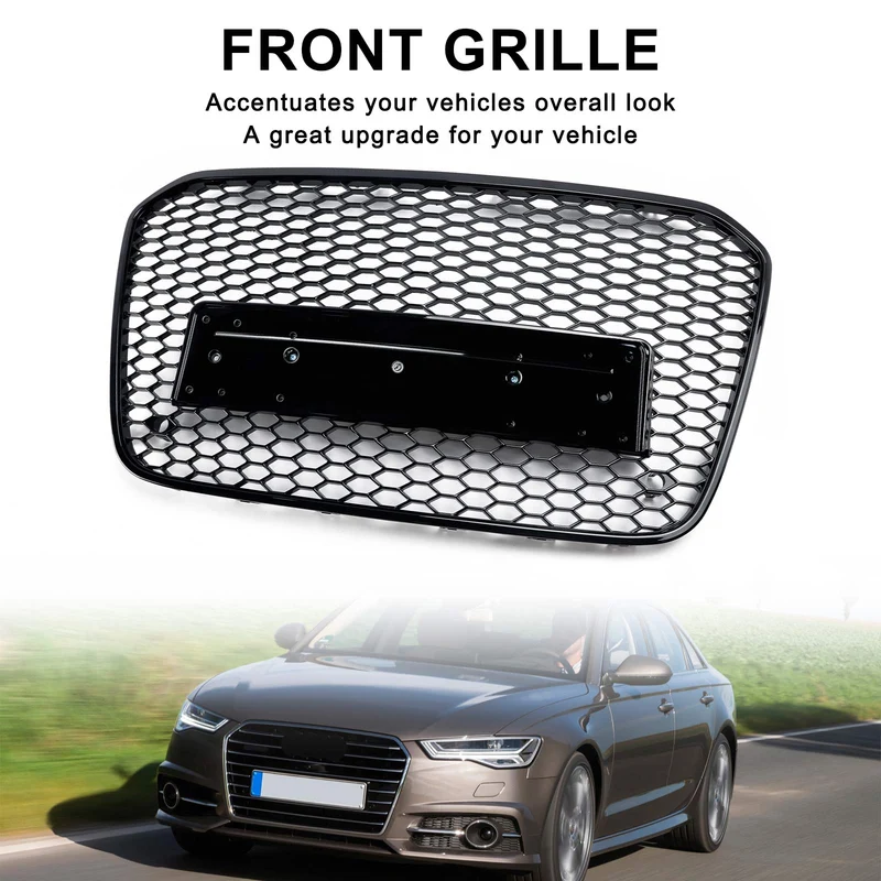 Grille Avant Style RS6 Nid Abeille Audi A6 C7 S6 2012-2015