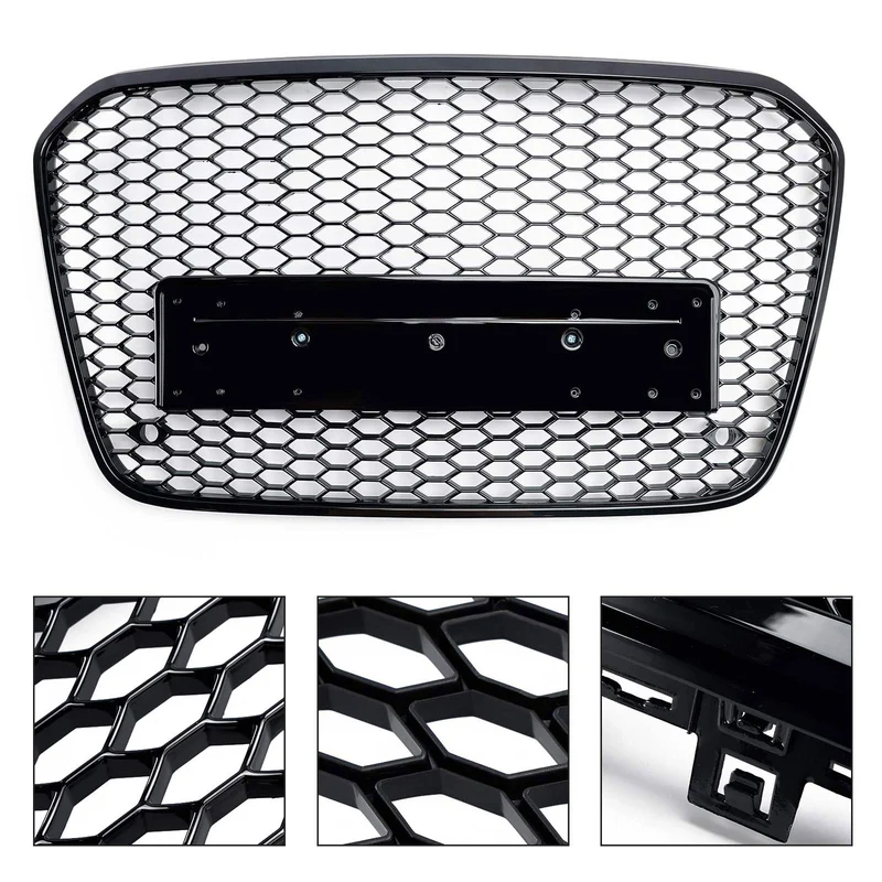 Grille Avant Style RS6 Nid Abeille Audi A6 C7 S6 2012-2015