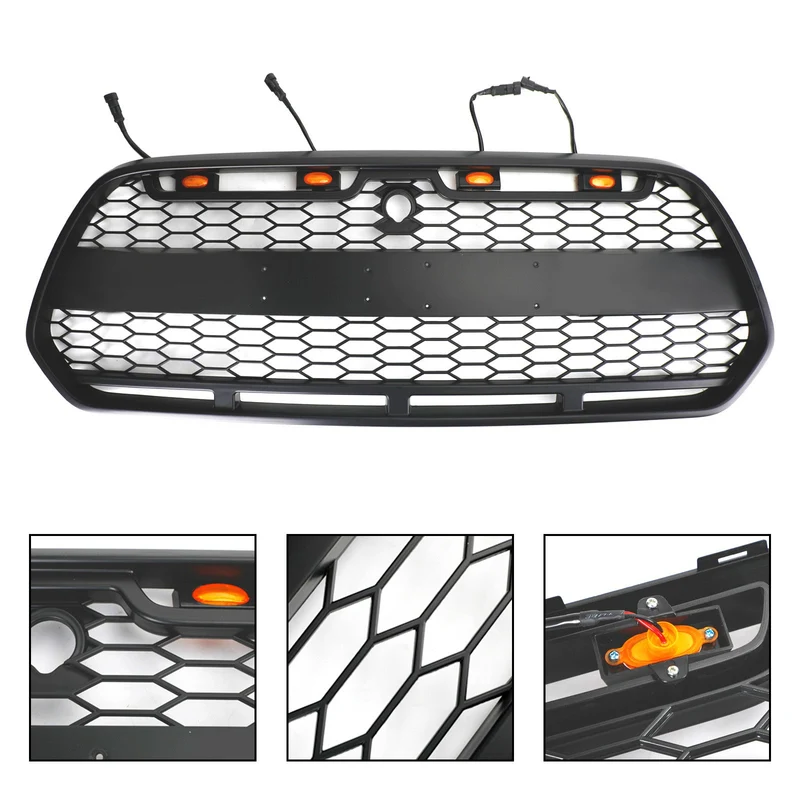 Calandre Noir Mate LED Ford Transit MK8 Raptor 2015-2018