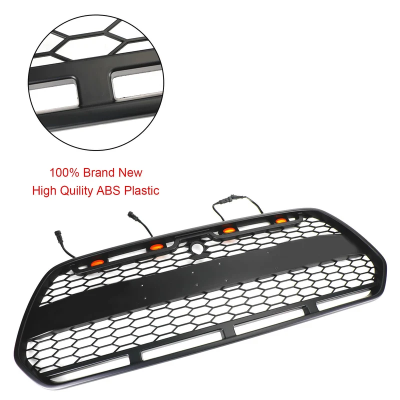 Calandre Noir Mate LED Ford Transit MK8 Raptor 2015-2018