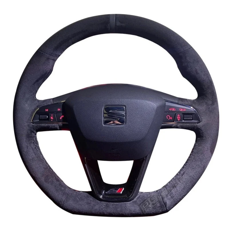 Couvre Volant Seat Leon Cupra FR Surpiqûres Personnalisables