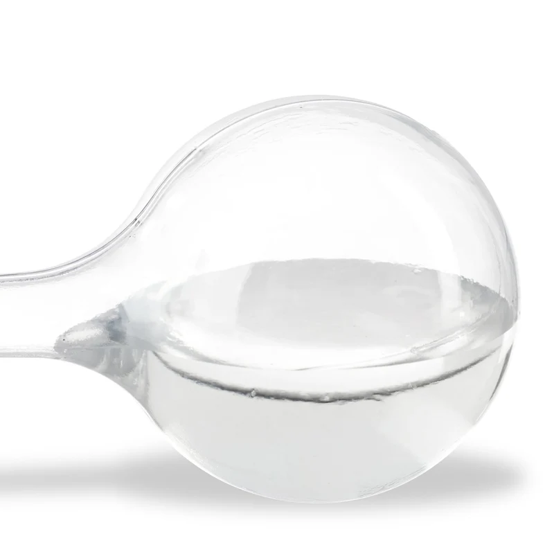 Lot de 6 bulles d'arrosage dosé pour plantes jardin 28 x 8 cm usage pratique en PVC transparent 13_0013280