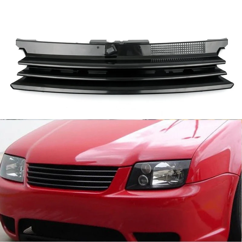 Grille Pare-Chocs Avant Maille Noire VW Golf MK4 1999-2006