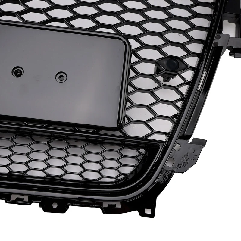 Grille Pare-Chocs Style RS4 Audi A4 S4 B8.5 Quattro Noir 2013-2016