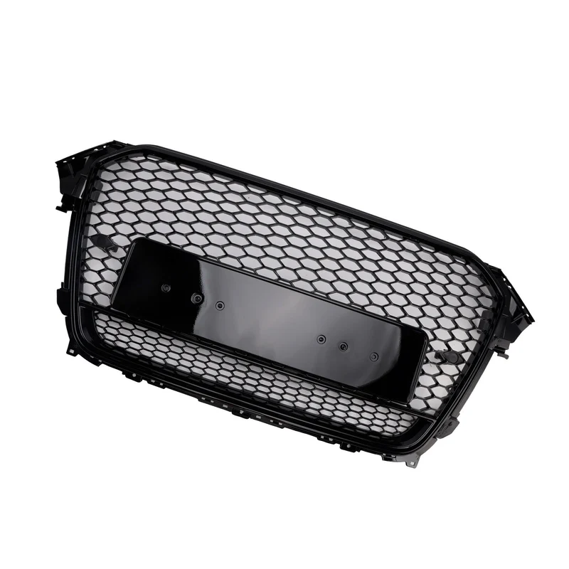 Grille Pare-Chocs Style RS4 Audi A4 S4 B8.5 Quattro Noir 2013-2016