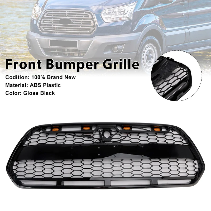 Grille Pare-Chocs Noir LED Ford Transit MK8 Raptor 2015-2018