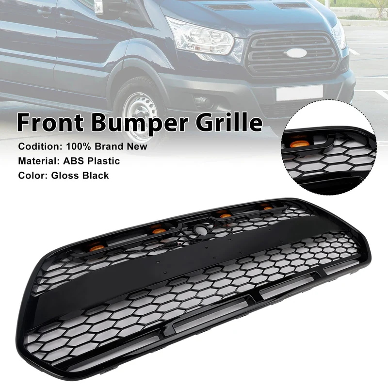Grille Pare-Chocs Noir LED Ford Transit MK8 Raptor 2015-2018