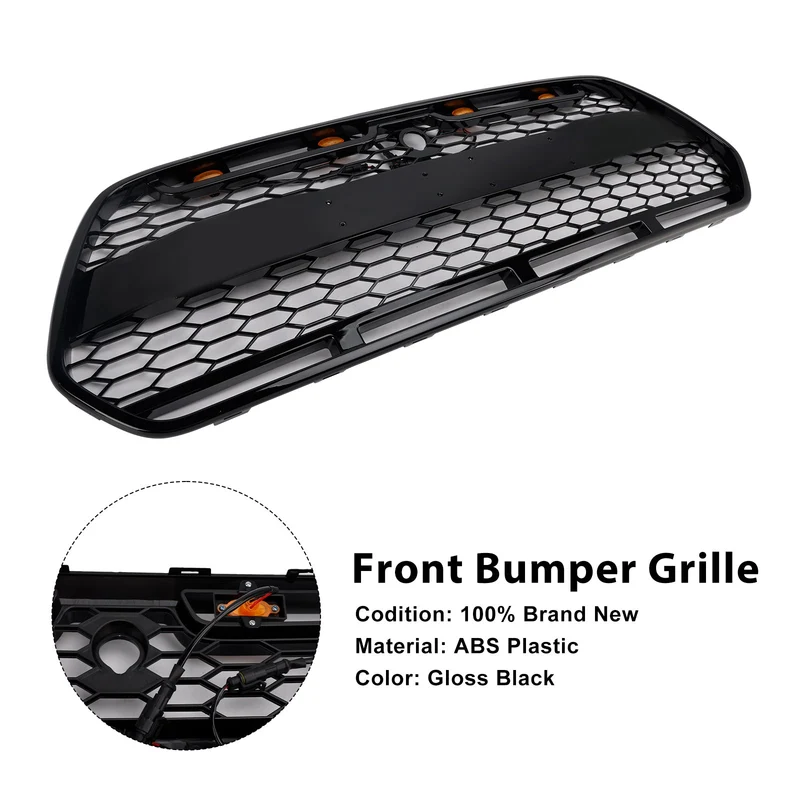 Grille Pare-Chocs Noir LED Ford Transit MK8 Raptor 2015-2018