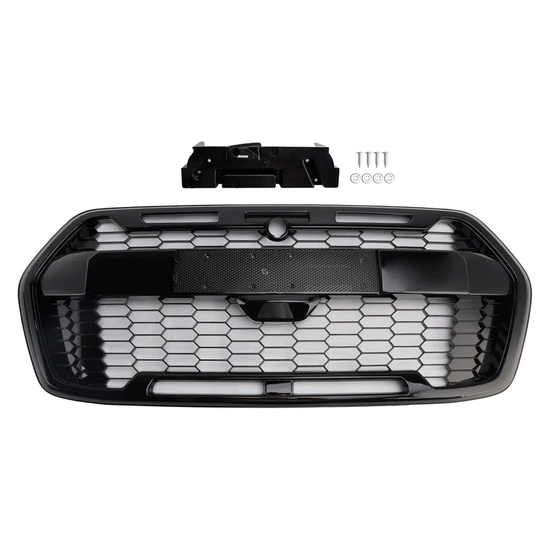 Calandre Style Raptor Noir Brillant Ford Transit MK8 2019-2025